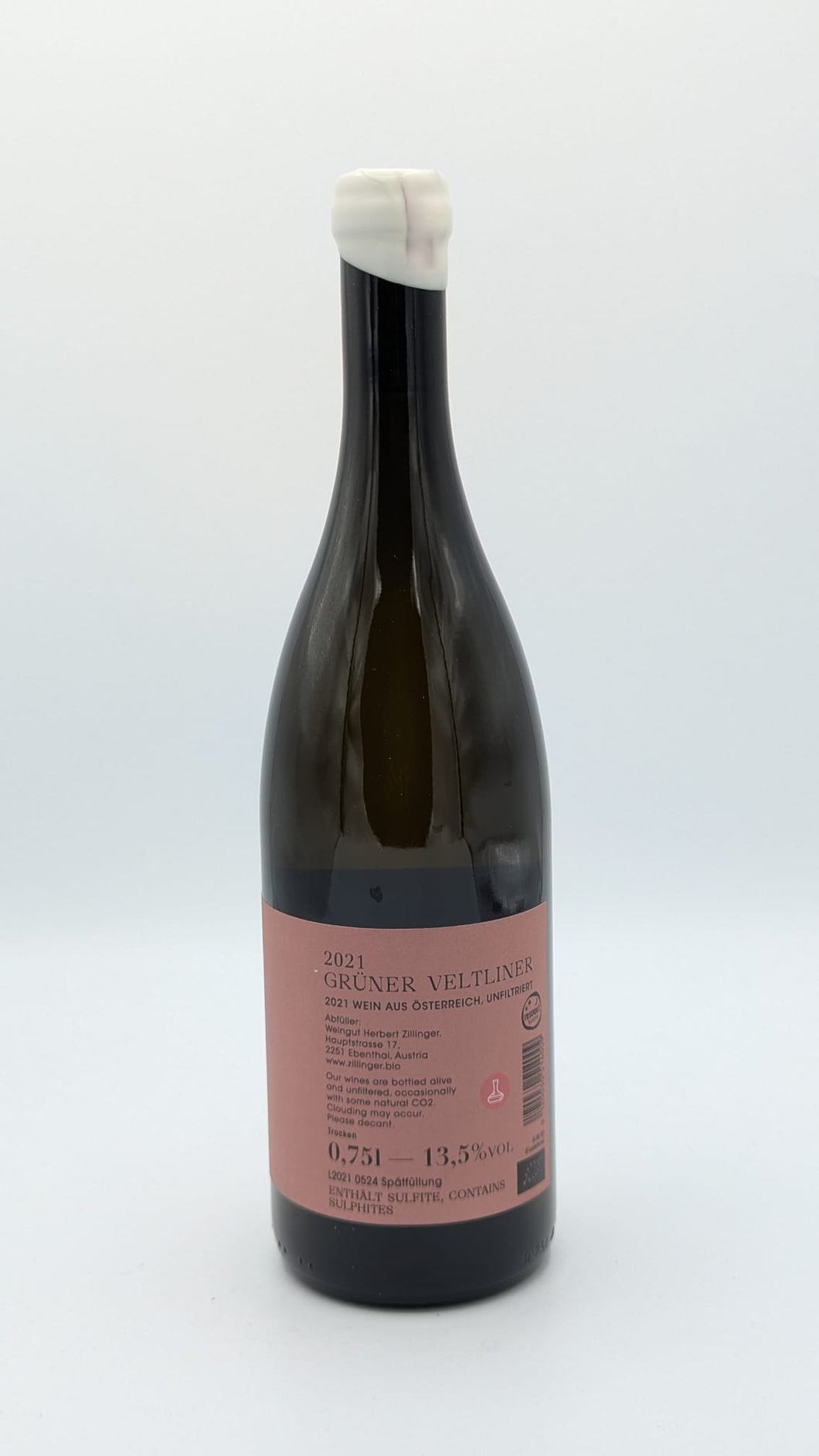 Herbert Zillinger - Grüner Veltliner Spätfüllung 2021
